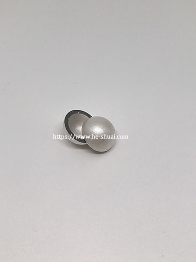 piezo hemisphere with silver electrode
