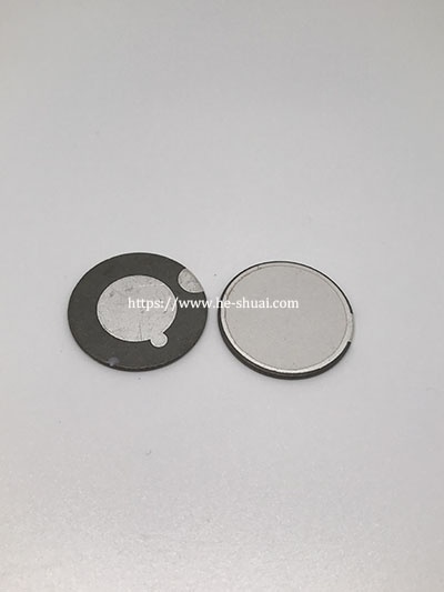piezoelectric disk for atomization