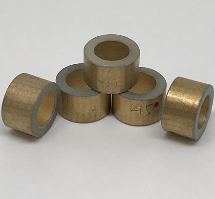 Gold plating Piezo tube