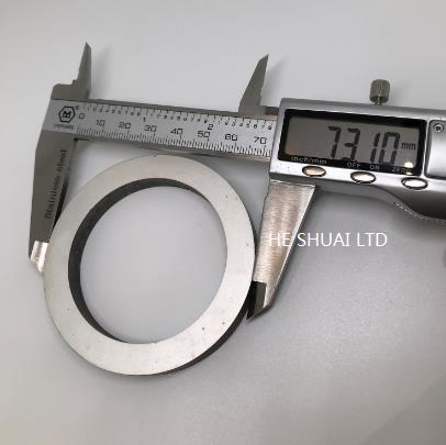 PZT-4 piezo ring with OD 73.10mm