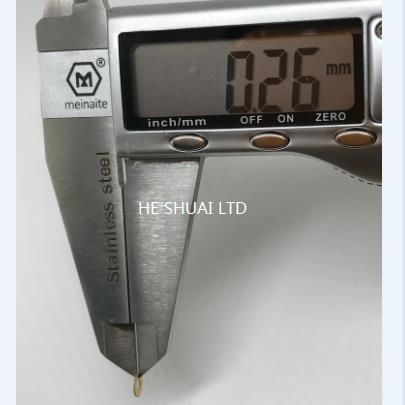 Piezo ceramic disk with 0.25mm