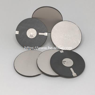 Piezoelectric disc with wrap electrode