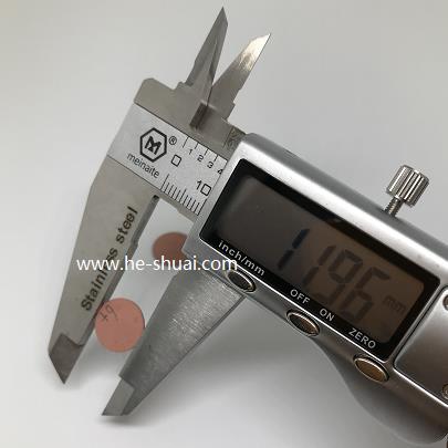 OD 11.96mm piezo composite disc 1-3