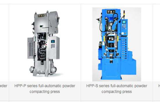 Powder compacting press machine