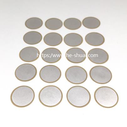 ultra-thin piezo disc for buzder applcation