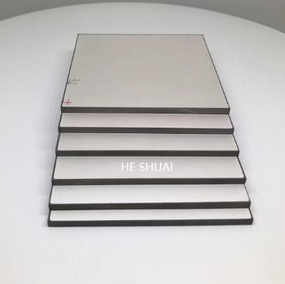 piezo plate with silver electrode-hard piezo material